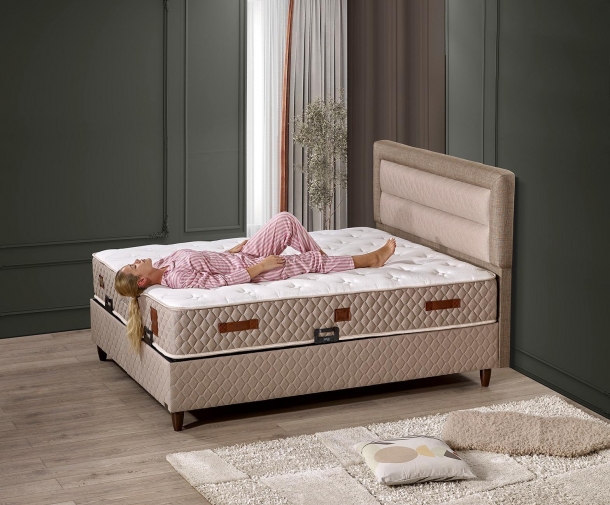 JASMİN BEDBASIS HOOFDBORD SET