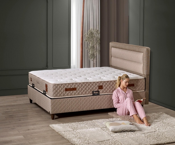 JASMİN BEDBASIS HOOFDBORD SET