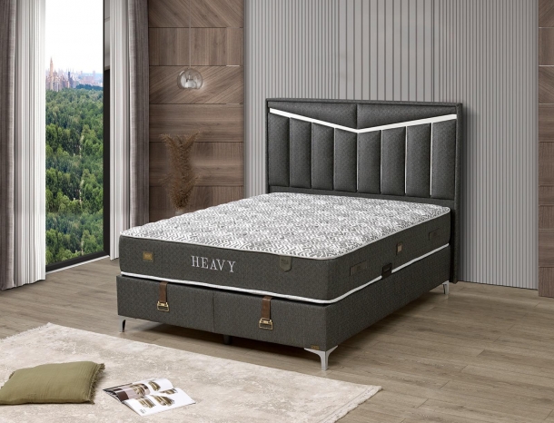 HEAVY BEDBASIS HOOFDBORD SET